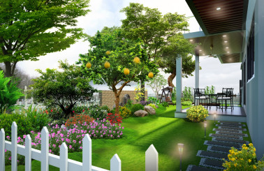 Lợi ích kỳ diệu của thiết kế và thi công sân vườn tại nhà hoặc công ty