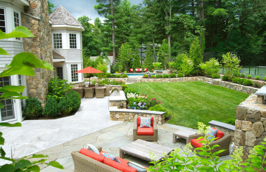 Nguyên tắc thi công sân vườn biệt thự Tân Bình đẹp