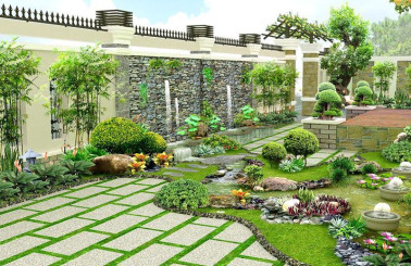 Đâu là địa chỉ thi công sân vườn biệt thự Quận 4 giá rẻ, chất lượng?