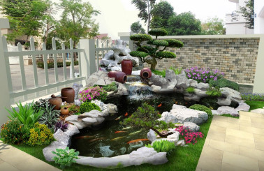 Cách làm hồ cá Koi đẹp cho mọi không gian