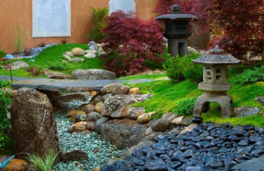 Bất ngờ tiểu cảnh sân vườn Nhật Bản không gian nhỏ