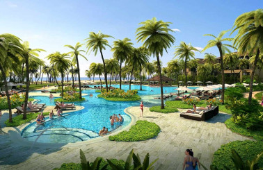 Các quy tắc không thể thiếu khi thi công cảnh quan khu nghỉ dưỡng