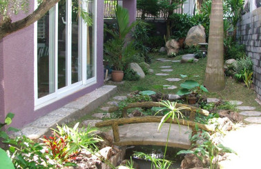 Nhà sân vườn đẹp đã thi công tại Bình Tân