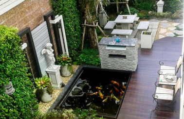 Thiết kế hồ cá koi tại Gò Vấp cực đỉnh cho năm 2021