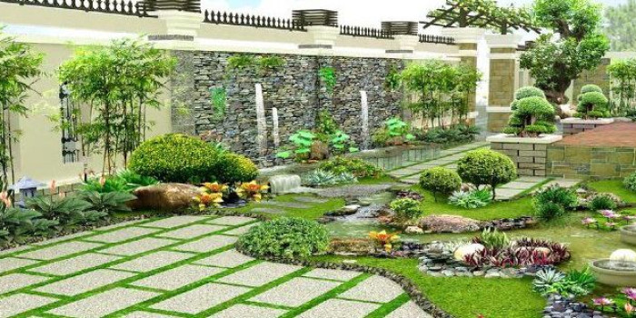 Vì sao nên chọn thi công sân vườn biệt thự trọn gói