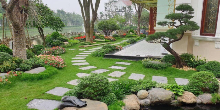 Đơn vị thi công sân vườn biệt thự Phú Nhuận nào uy tín