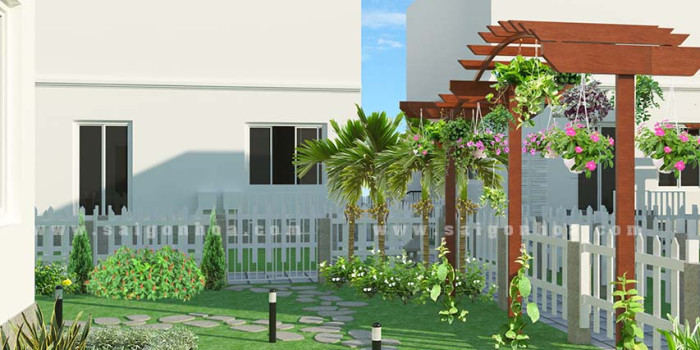 Địa chỉ thi công sân vườn biệt thự Gò Vấp hiện đại và sang trọng