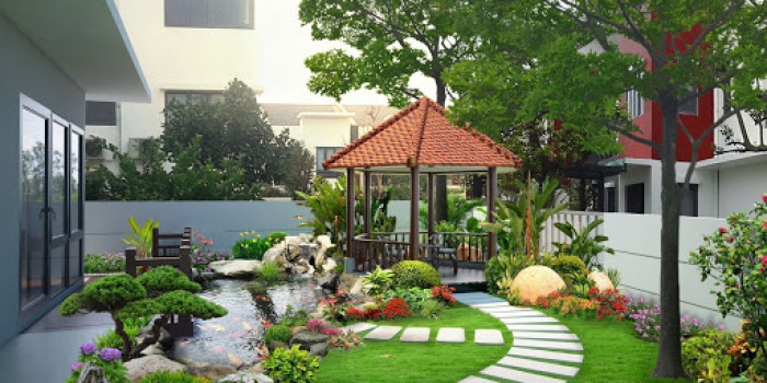 Nhận thi công sân vườn tiểu cảnh hàng đầu Việt Nam với giá thấp nhất