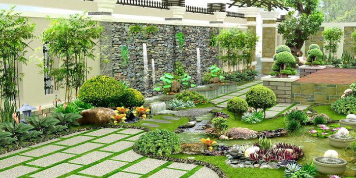 Đâu là địa chỉ thi công sân vườn biệt thự Quận 4 giá rẻ, chất lượng?