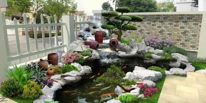 Cách làm hồ cá Koi đẹp cho mọi không gian