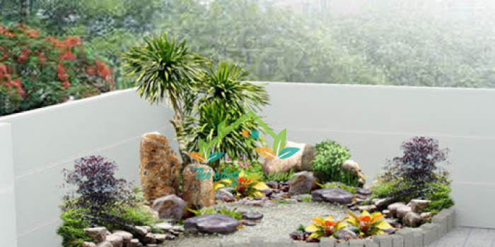 Bí quyết tiểu cảnh sân vườn nhỏ đẹp mê ly