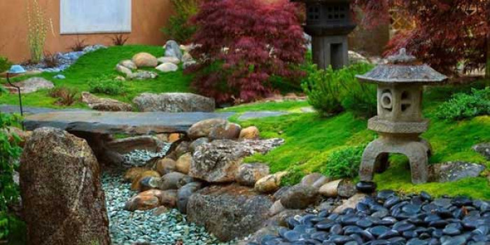 Bất ngờ tiểu cảnh sân vườn Nhật Bản không gian nhỏ