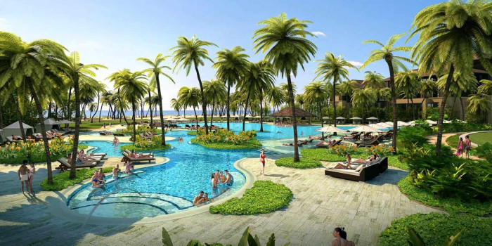 Các quy tắc không thể thiếu khi thi công cảnh quan khu nghỉ dưỡng