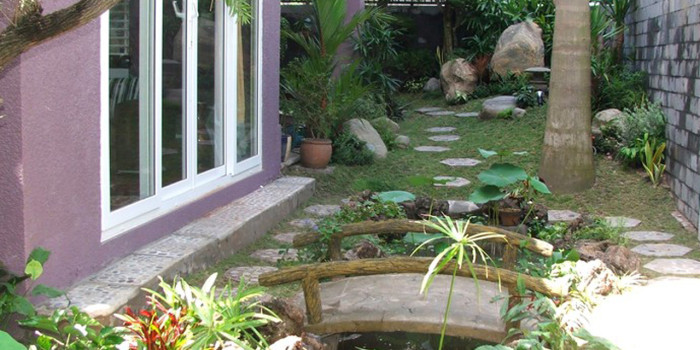 Nhà sân vườn đẹp đã thi công tại Bình Tân