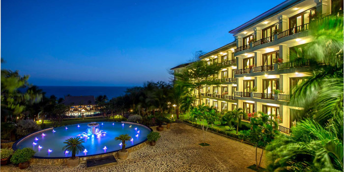 Thiết kế thi công Sân vườn Resort Lotus Mũi Né