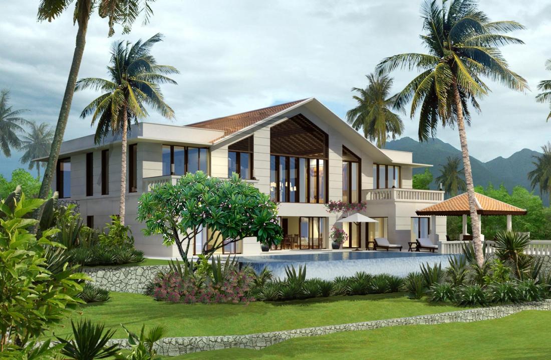 Thiết kế khuôn viên vườn đẹp