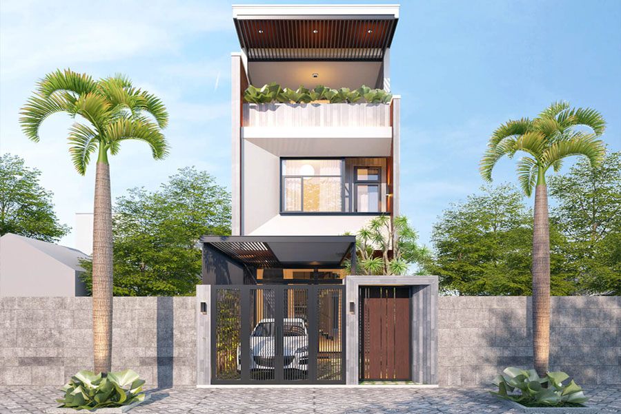 Nhà ống sân vườn là gì?