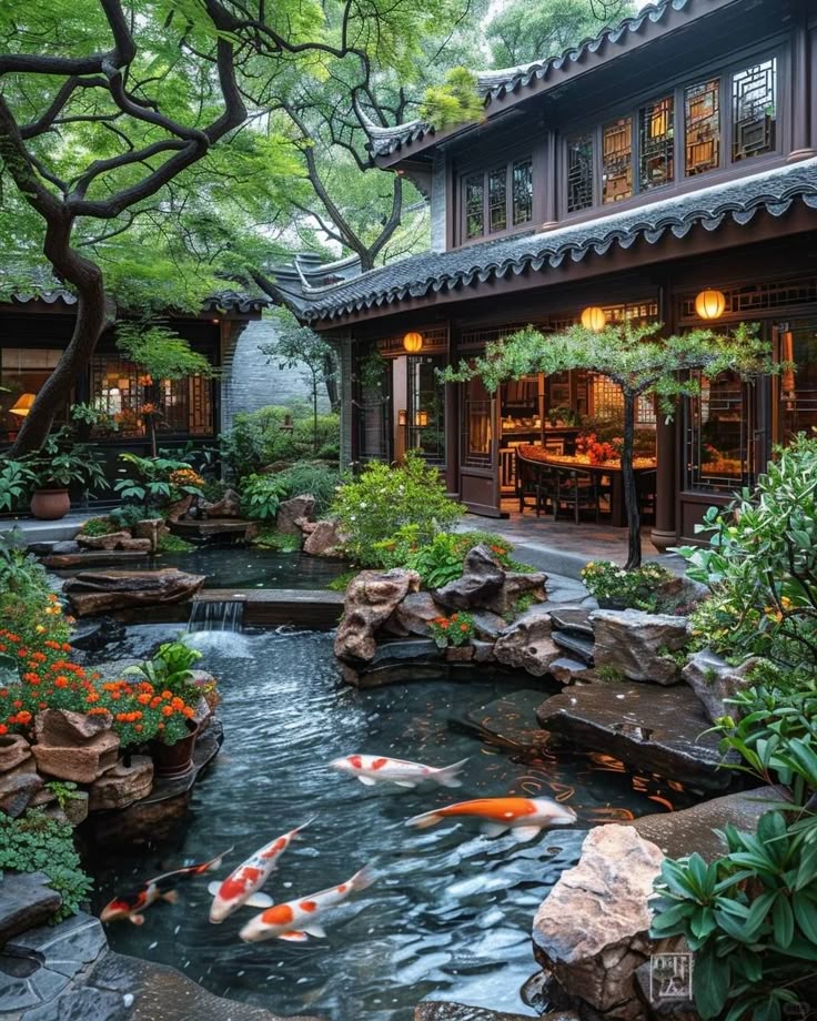 Thiết kế sân vườn - Vườn thiền và không gian yên tĩnh