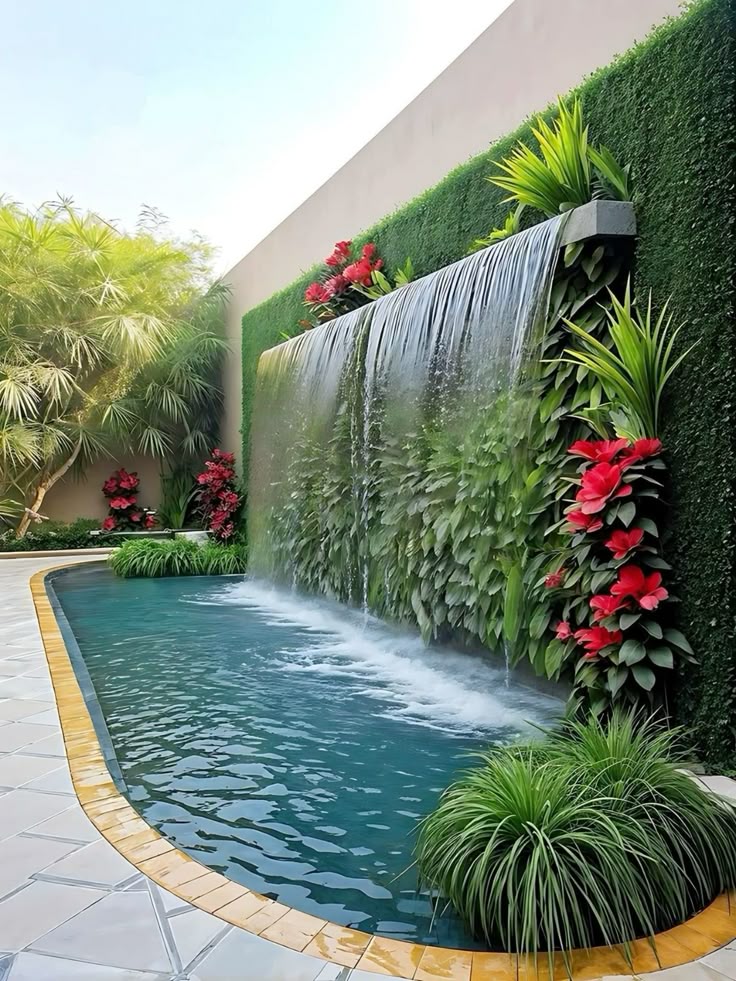 Thiết kế sân vườn - Vườn thẳng đứng và tường xanh